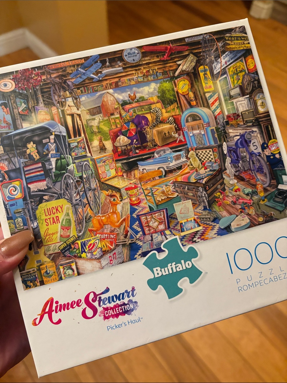 Buffalo Aimee Stewart Collection 3-Pack 1000-Piece Jigsaw Puzzles - Picture 3 of 4